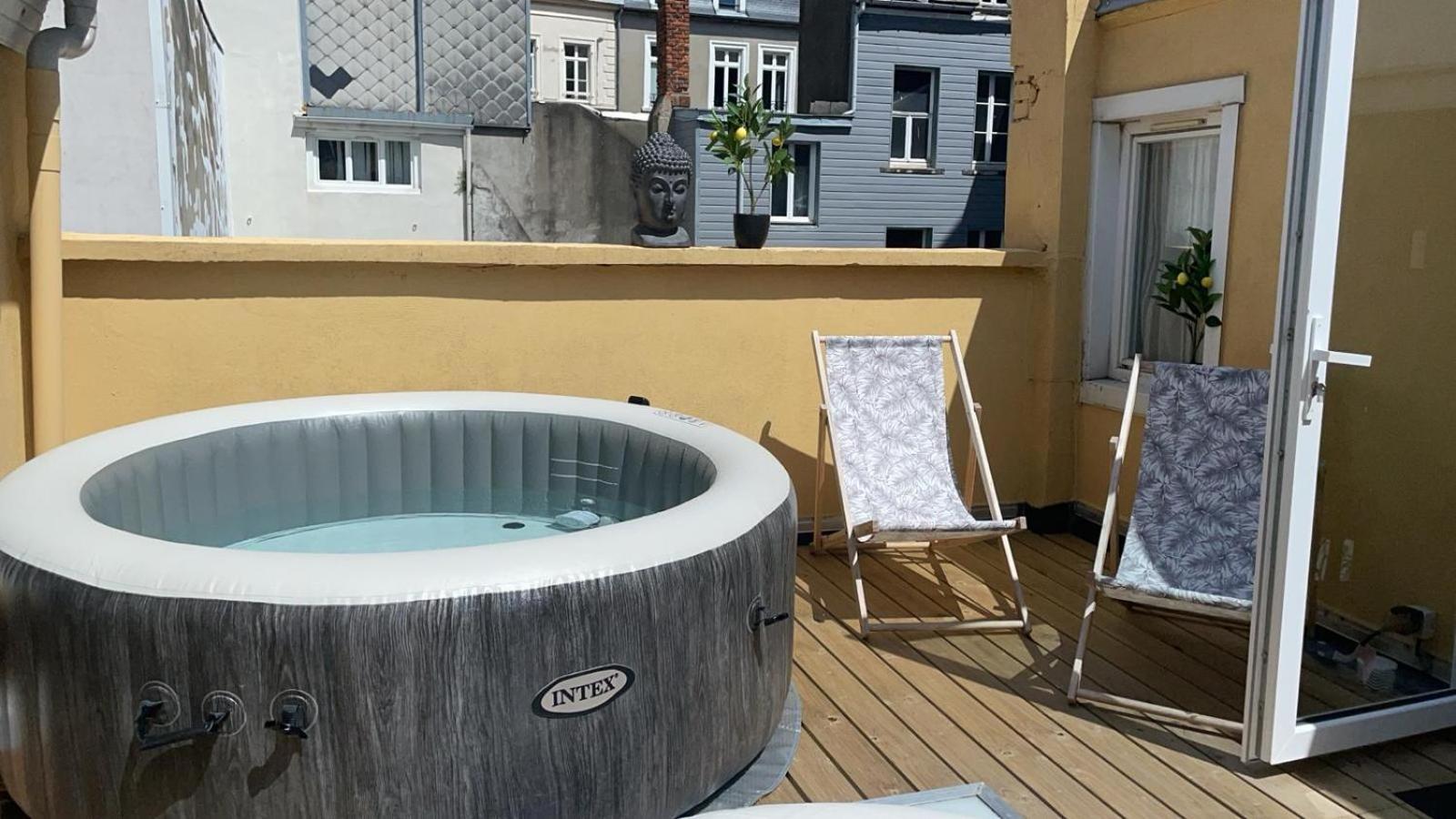 Spa Central Charmant Duplex Cosy 90M2 A 300M Rue Pietonne Et 500 M Du Port บูโลญ-ซูร์-แมร์ ภายนอก รูปภาพ